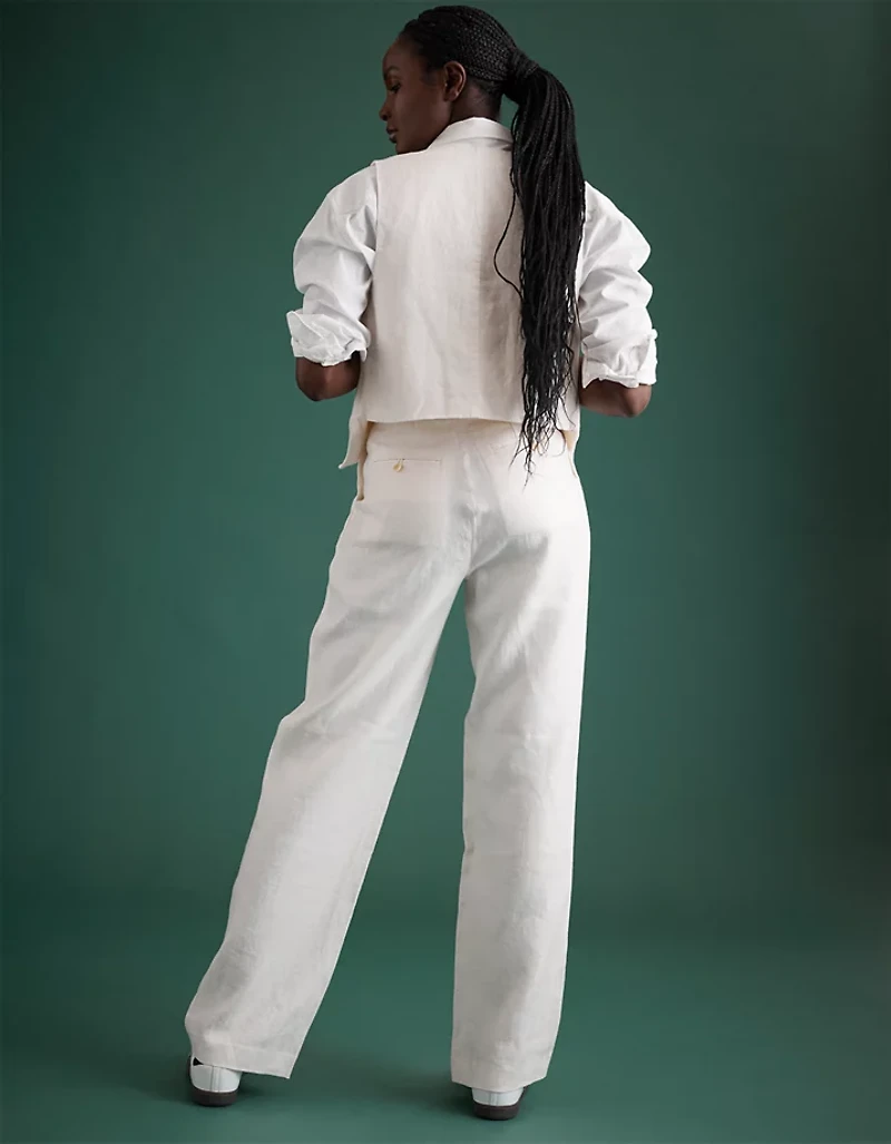 Pantalon en lin haut de gamme AE77