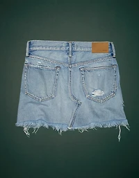 Minijupe en denim haut de gamme AE77