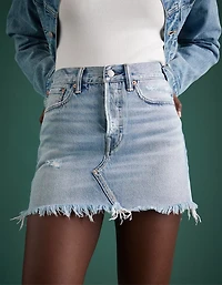 Minijupe en denim haut de gamme AE77