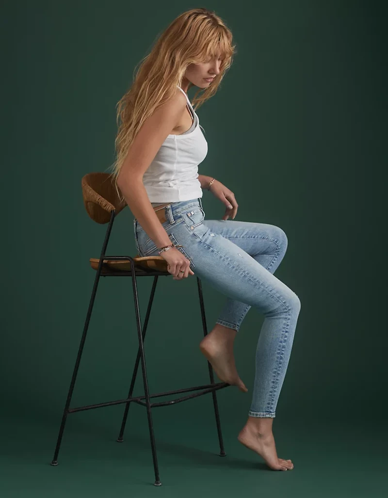 Jegging à taille haute haut de gamme AE77