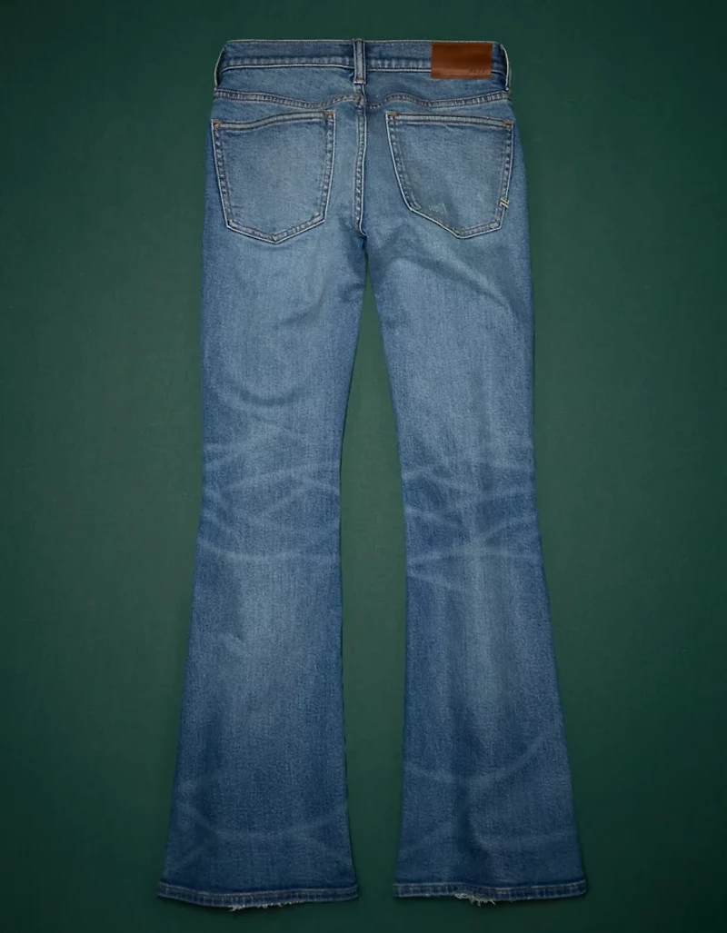 AE77 Premium Low-Rise Flare Jean