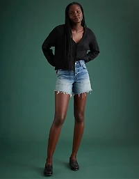 Short classique long en denim haut de gamme AE77