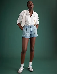 Short militaire en denim haut de gamme AE77