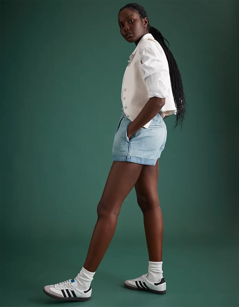 Short militaire en denim haut de gamme AE77