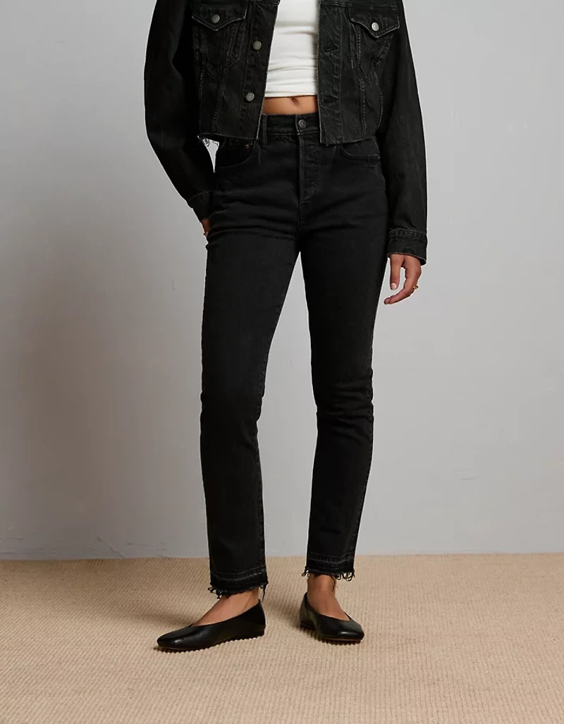 Jean court droit haut de gamme AE77