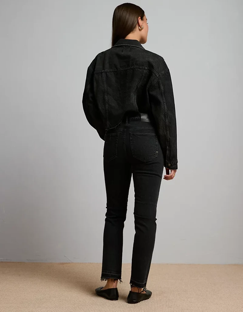 Jean court droit haut de gamme AE77