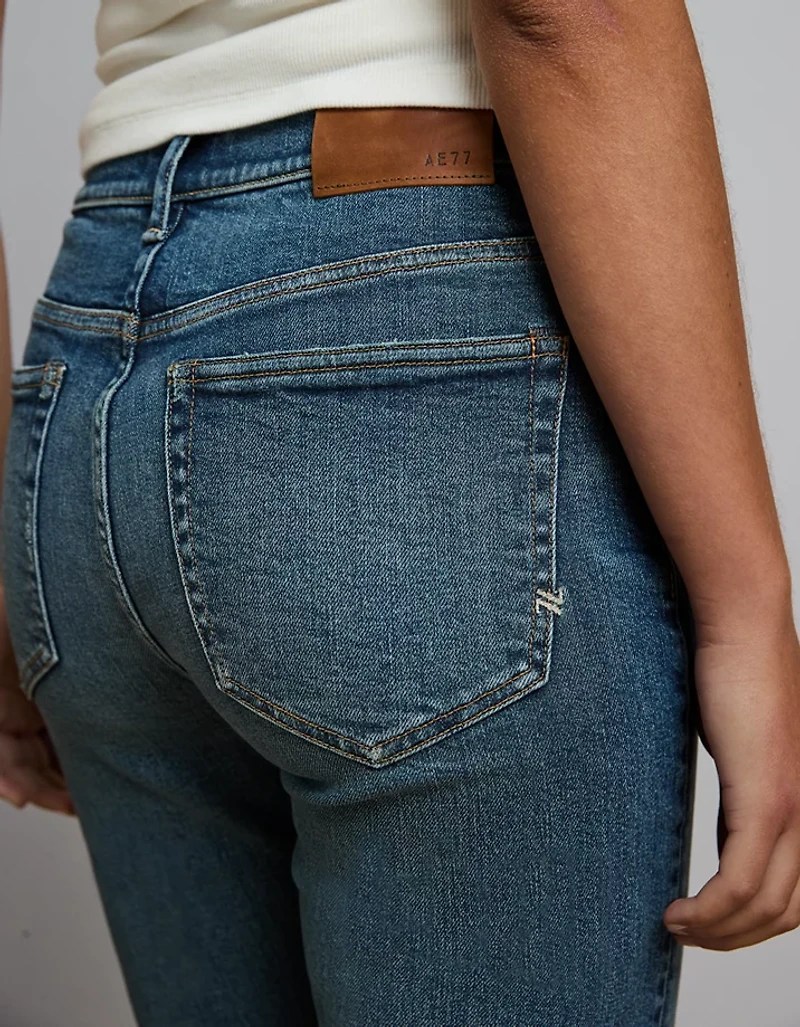 Jean court droit haut de gamme AE77