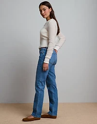 Jean droit rétro haut de gamme AE77