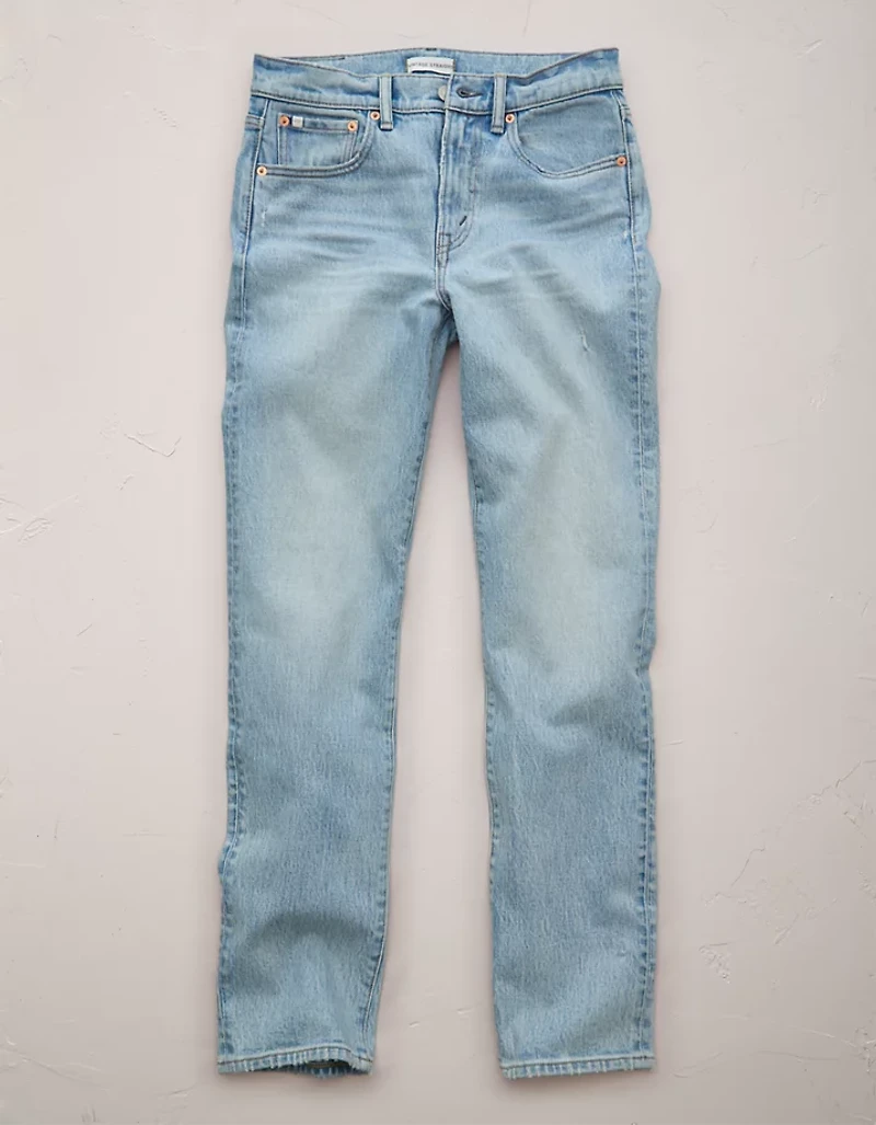 Jean droit rétro haut de gamme AE77