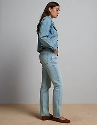 Jean droit rétro haut de gamme AE77