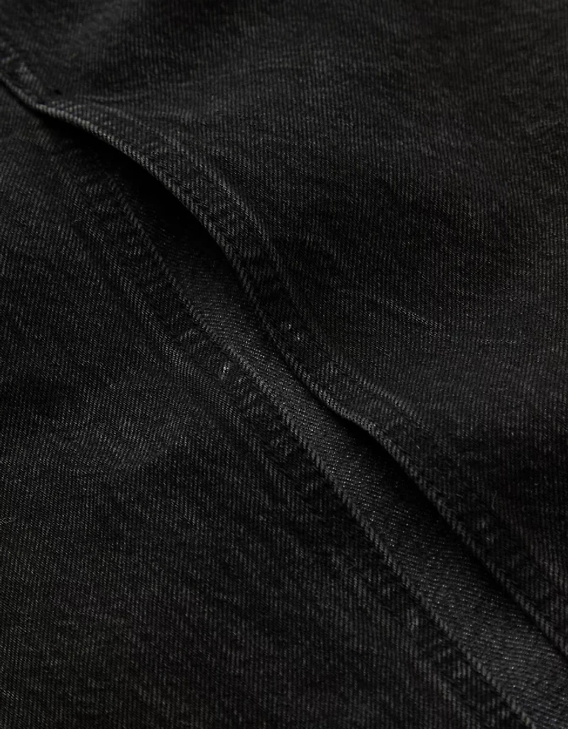 Jupe longue en denim haut de gamme AE77