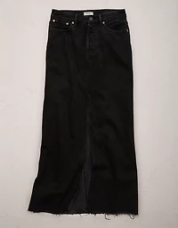 Jupe longue en denim haut de gamme AE77