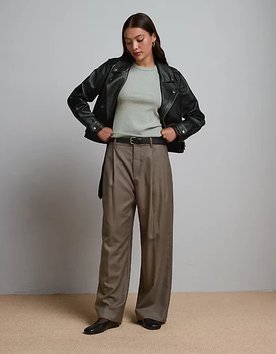 Pantalon plissé haut de gamme AE77
