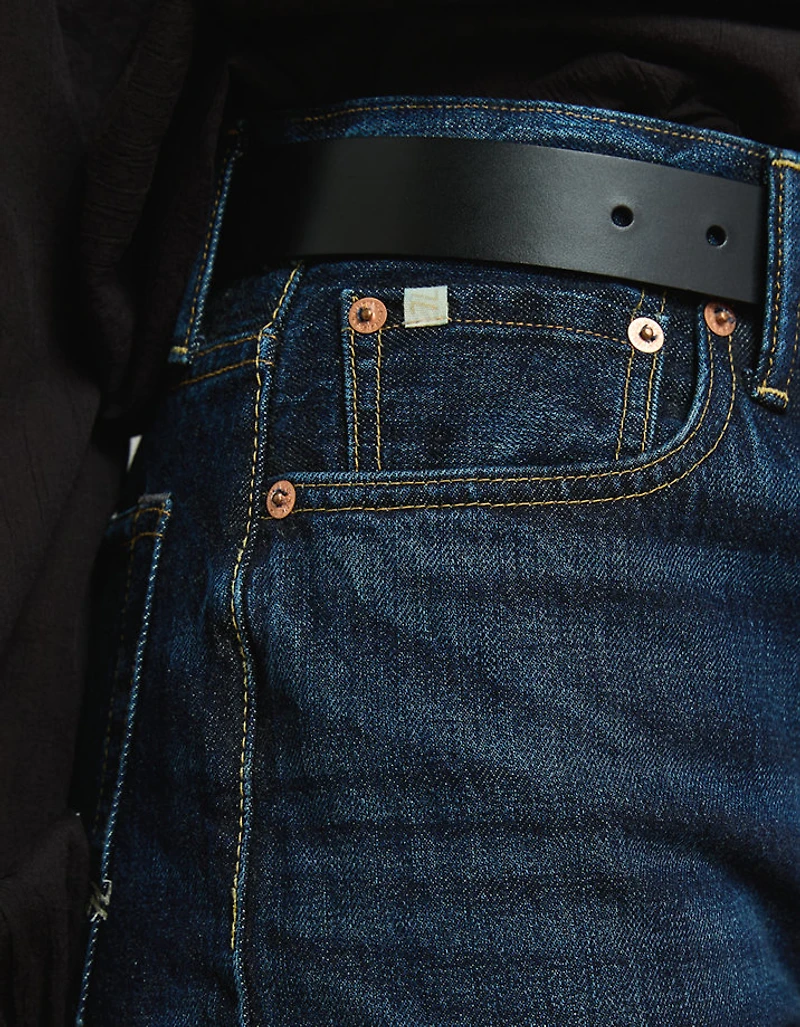 Jean droit rétro haut de gamme AE77