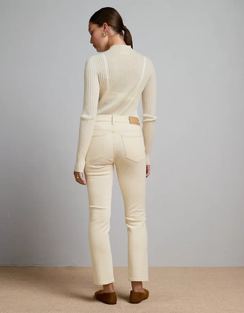 Jean court droit haut de gamme AE77