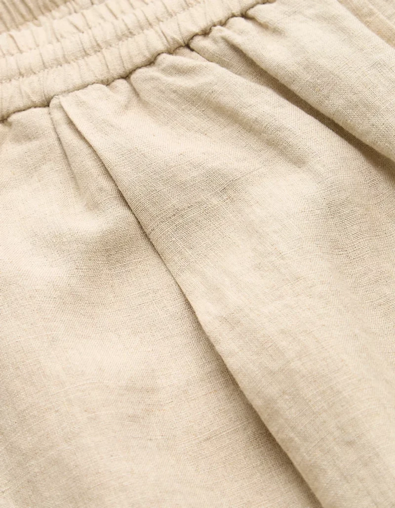 AE77 Premium Pull-On Linen Pant