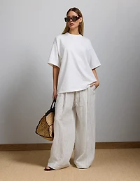 AE77 Premium Pull-On Linen Pant