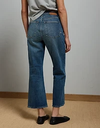 AE77 Premium Bootcut Crop Jean