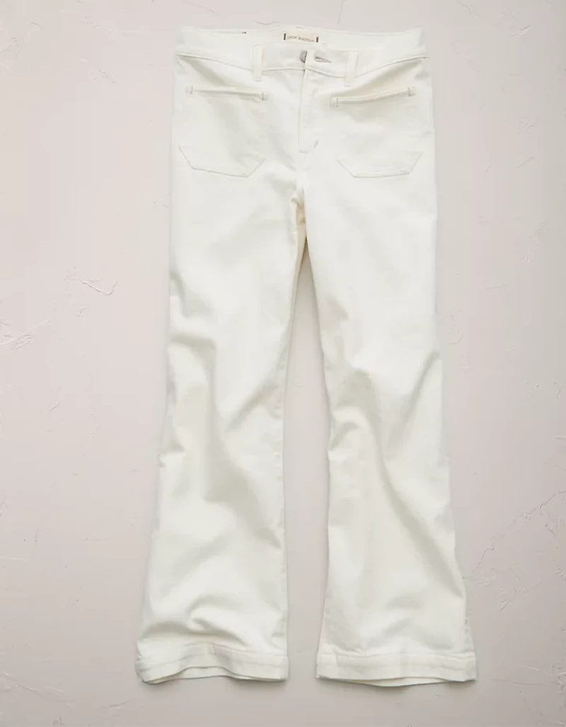 AE77 Premium Bootcut Crop Jean