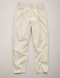 AE77 Premium Pleated Barrel Jean