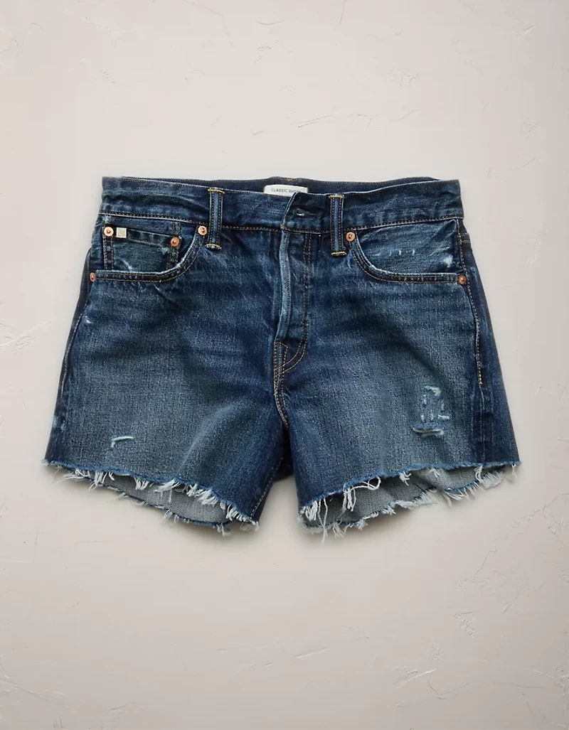 AE77 Premium Classic Denim Short