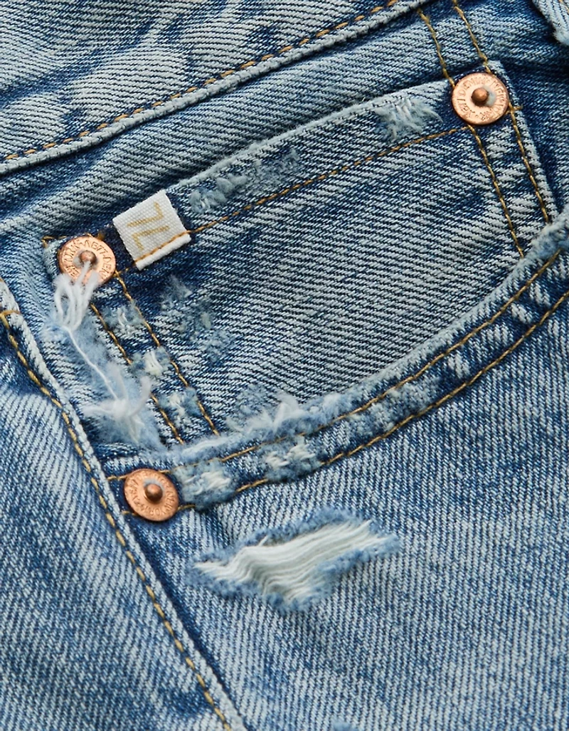 AE77 Premium Baggy Bermuda Denim Short