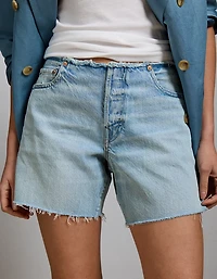 AE77 Premium Classic Long Denim Short