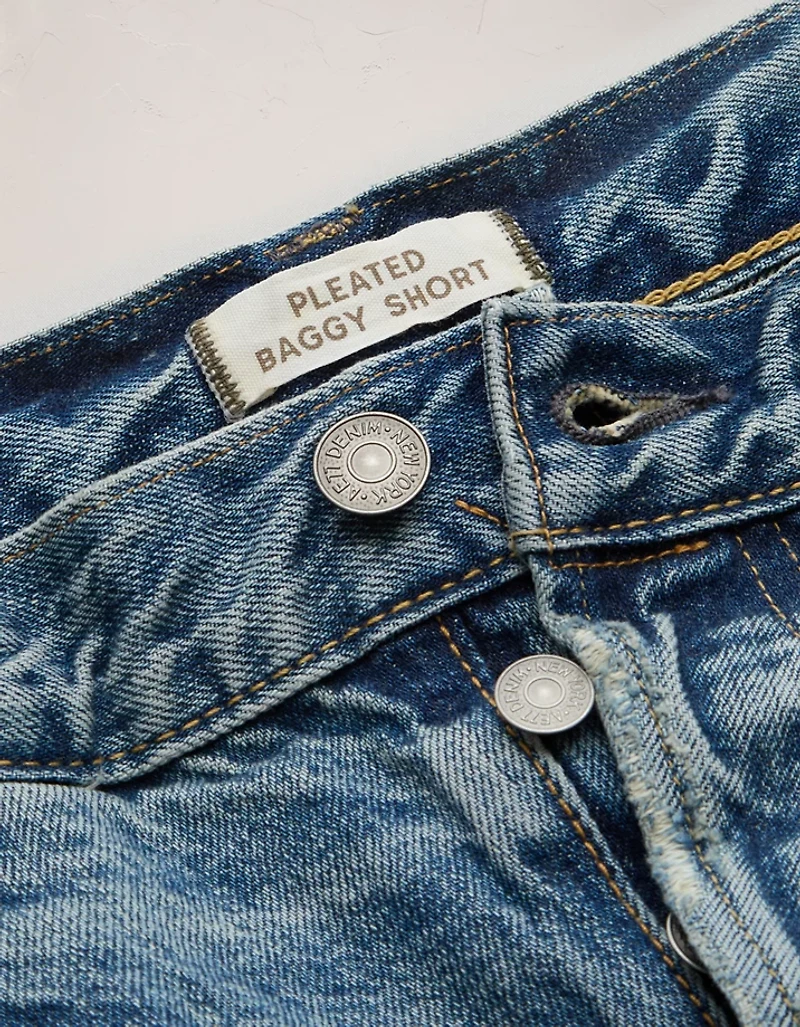 AE77 Premium Baggy Denim Short