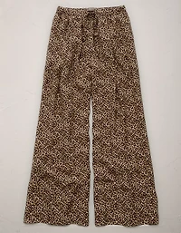 AE77 Premium Silk Leopard Pant
