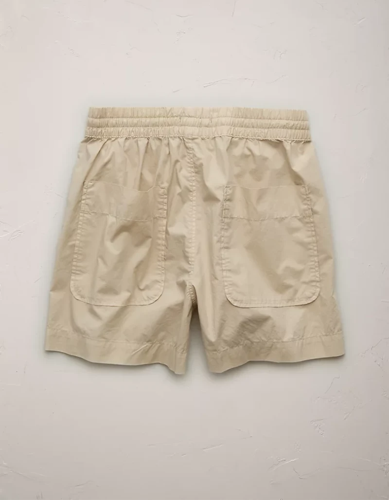 AE77 Premium Pull-On Poplin Short