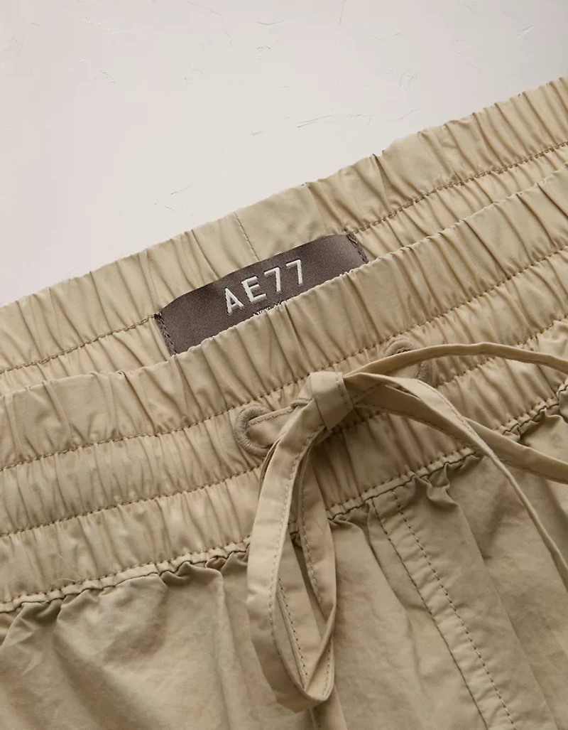 AE77 Premium Pull-On Poplin Short