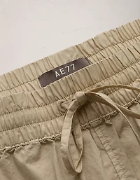 AE77 Premium Pull-On Poplin Short