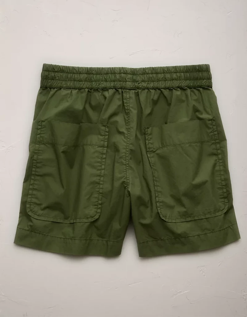 AE77 Premium Pull-On Poplin Short