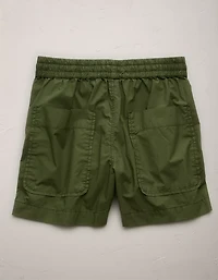 AE77 Premium Pull-On Poplin Short