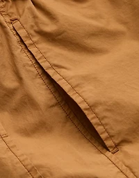Short à ceinture élastique en popeline haut de gamme AE77