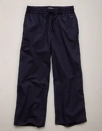 Pantalon à ceinture élastique en popeline haut de gamme AE77