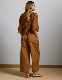 AE77 Premium Pull-On Poplin Pant