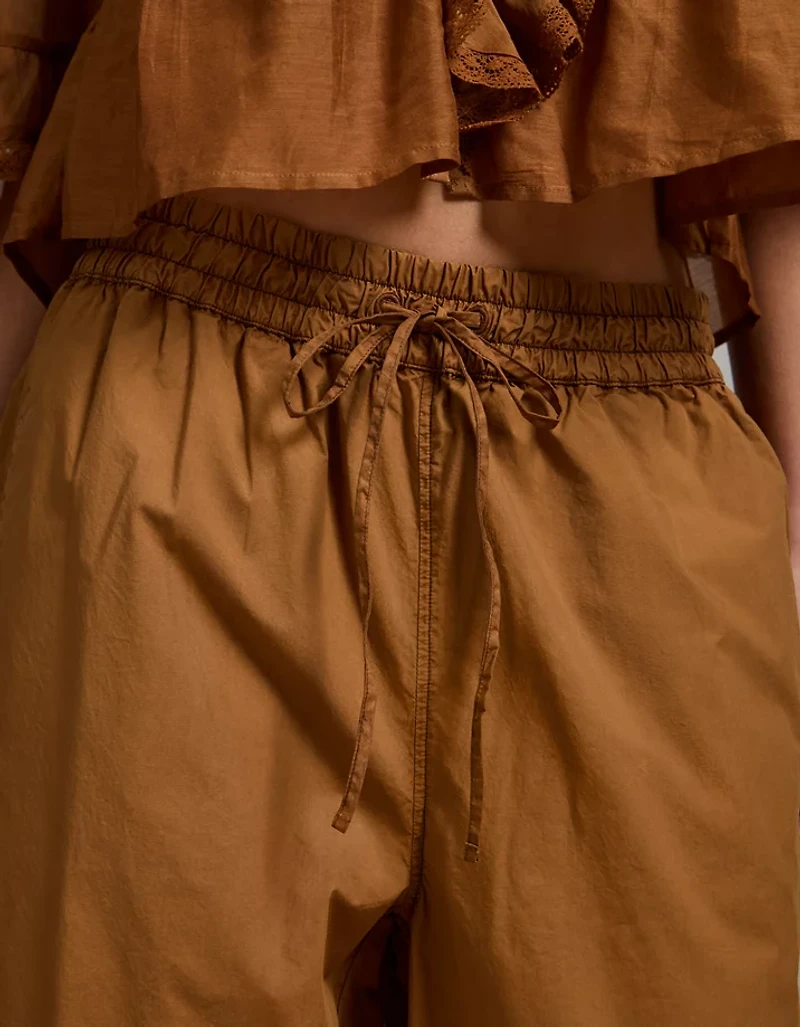 AE77 Premium Pull-On Poplin Pant