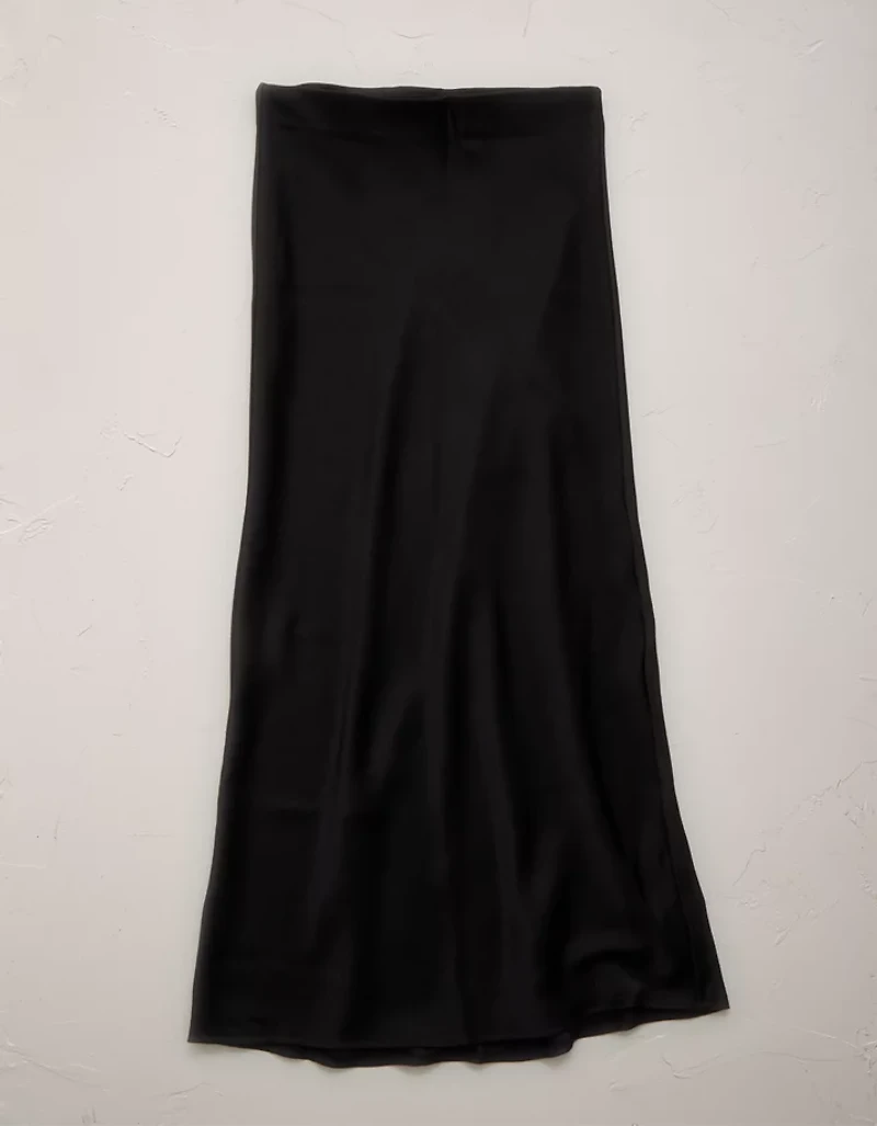AE77 Premium Satin Slip Skirt