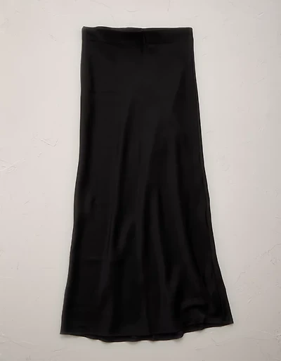 AE77 Premium Satin Slip Skirt
