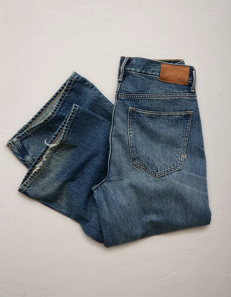 Jean évasé rétro haut de gamme AE77