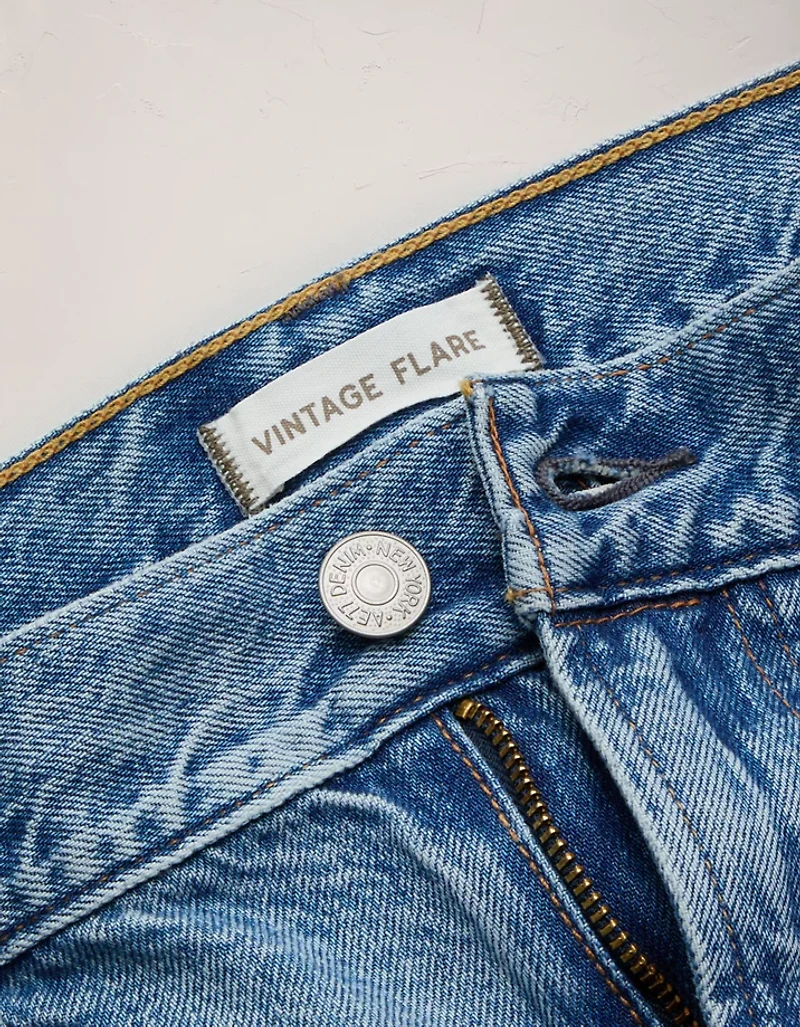 AE77 Premium Vintage Flare Jean