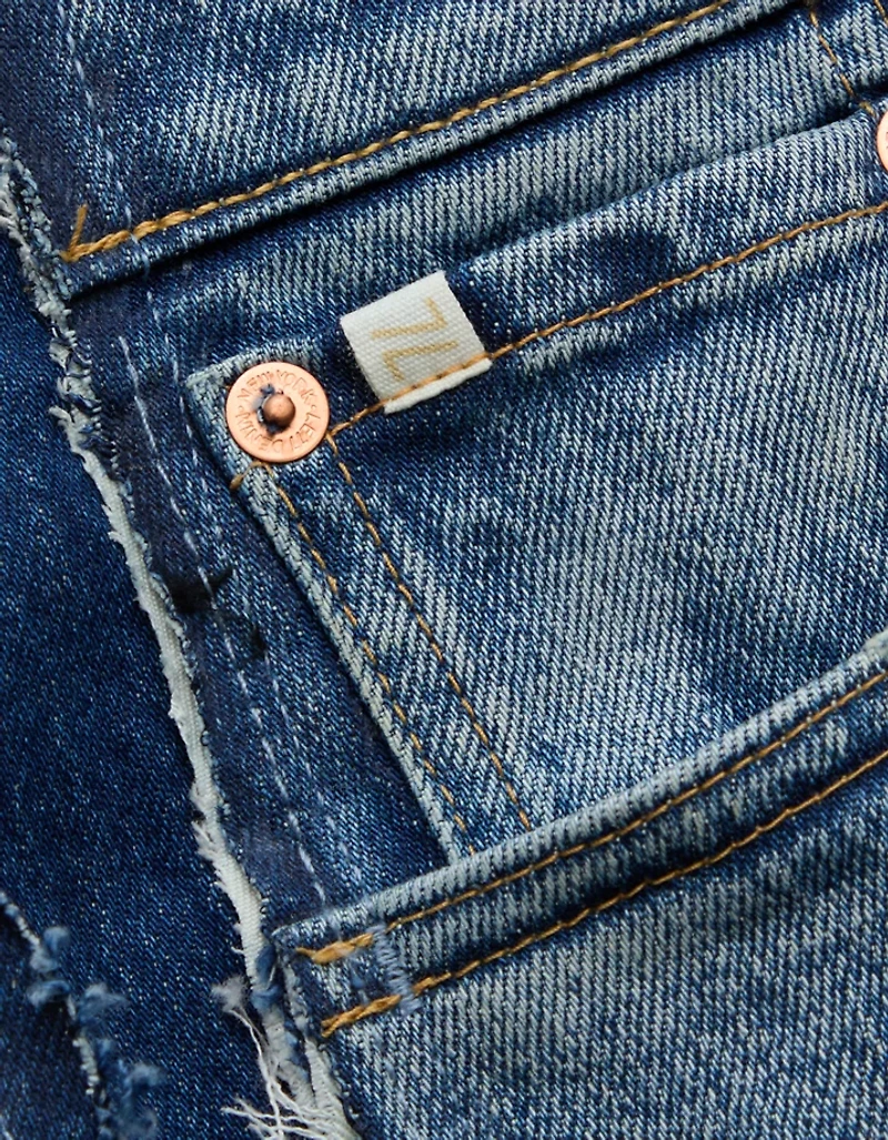 AE77 Premium Bootcut Crop Jean