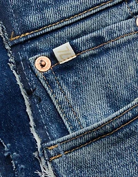 AE77 Premium Bootcut Crop Jean