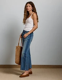 AE77 Premium Bootcut Crop Jean