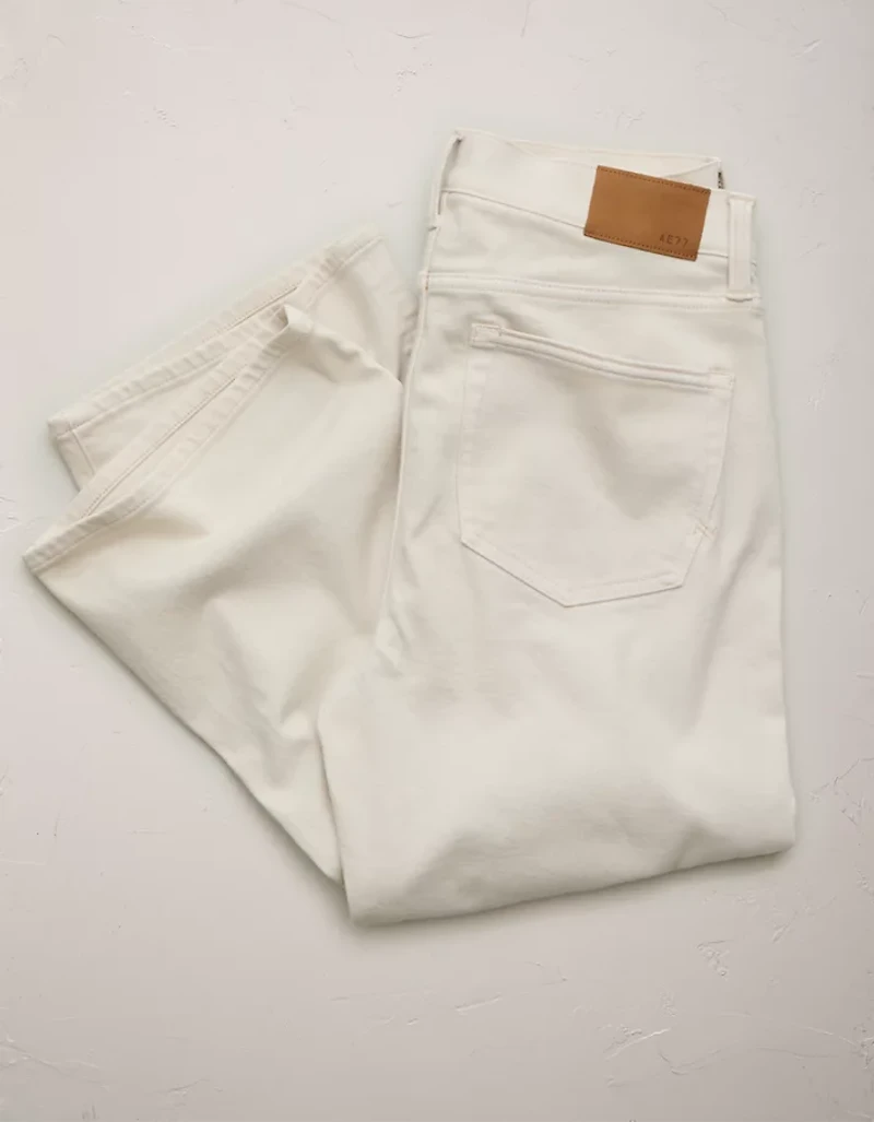 AE77 Premium Bootcut Crop Jean