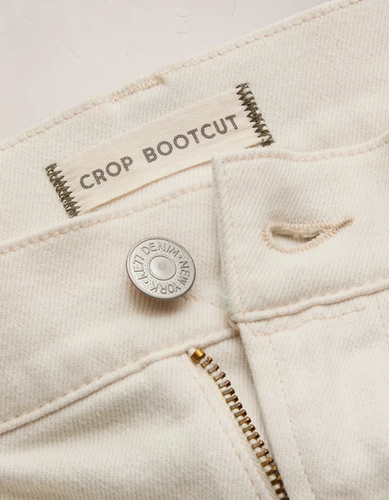 AE77 Premium Bootcut Crop Jean