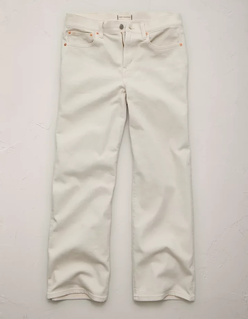 AE77 Premium Bootcut Crop Jean