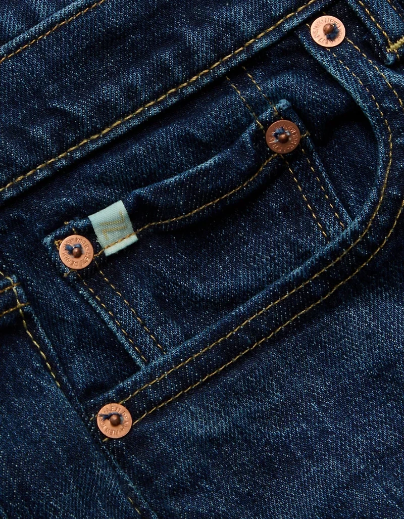 AE77 Premium Bootcut Crop Jean