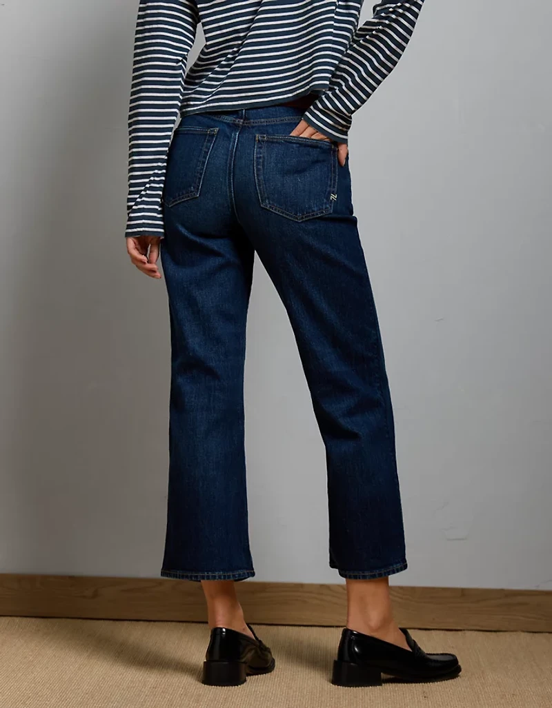 AE77 Premium Bootcut Crop Jean